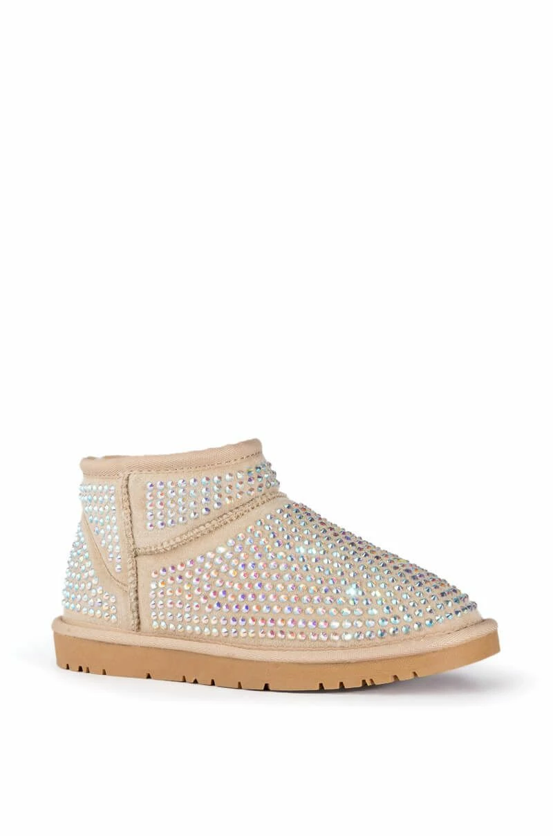 AKIRA FAIRYTALE BLING BOOTIE IN NUDE 4 AKIRA FAIRYTALE BLING BOOTIE IN NUDE - Image 2