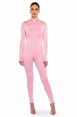 Alternative view of ALL THE WAY BODYCON FULL LENGTH JUMPSUIT