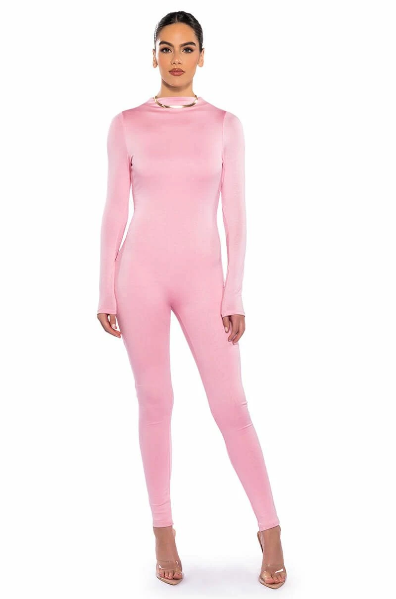ALL THE WAY BODYCON FULL LENGTH JUMPSUIT 4 ALL THE WAY BODYCON FULL LENGTH JUMPSUIT - Image 2