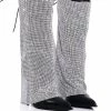 AZALEA WANG LACE ME UP RHINESTONE MESH OVERLAY STILETTO BOOT IN BLACK -AKIRA Sales Shop azalea wang lace me up rhinestone mesh overlay stiletto boot in black black 1 1