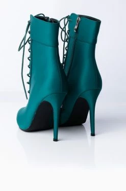 AZALEA WANG LIGHT ME UP STILETTO BOOTIE IN GREEN 10 AZALEA WANG LIGHT ME UP STILETTO BOOTIE IN GREEN -AKIRA Sales Shop azalea wang light me up stiletto bootie in green green 5 5
