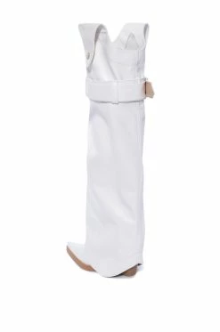 AZALEA WANG MATTY 2 IN 1 BOOT IN WHITE -AKIRA Sales Shop azalea wang matty 2 in 1 boot in white white 6 6