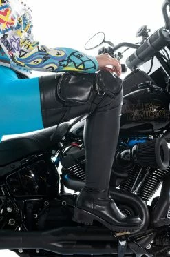 AZALEA WANG ONE STEP AHEAD OF YOU THIGH HIGH FLAT BOOT WITH 4 WAY STRETCH