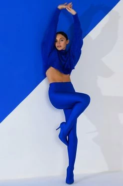 AZALEA WANG STAR STRETCH STILETTO PANT BOOT IN BLUE 41 AZALEA WANG STAR STRETCH STILETTO PANT BOOT IN BLUE -AKIRA Sales Shop azalea wang star stretch stiletto pant boot in blue blue 3 3 c1 c1