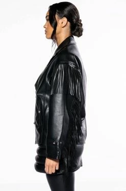 AZALEA WANG THE BOYFRIEND COWGIRL PU MOTO JACKET -AKIRA Sales Shop azalea wang the boyfriend cowgirl pu moto jacket black 5 5