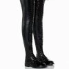 AZALEA WANG THESE ARE MY ONLY INTENTIONS THIGH HIGH FLAT BOOTS
