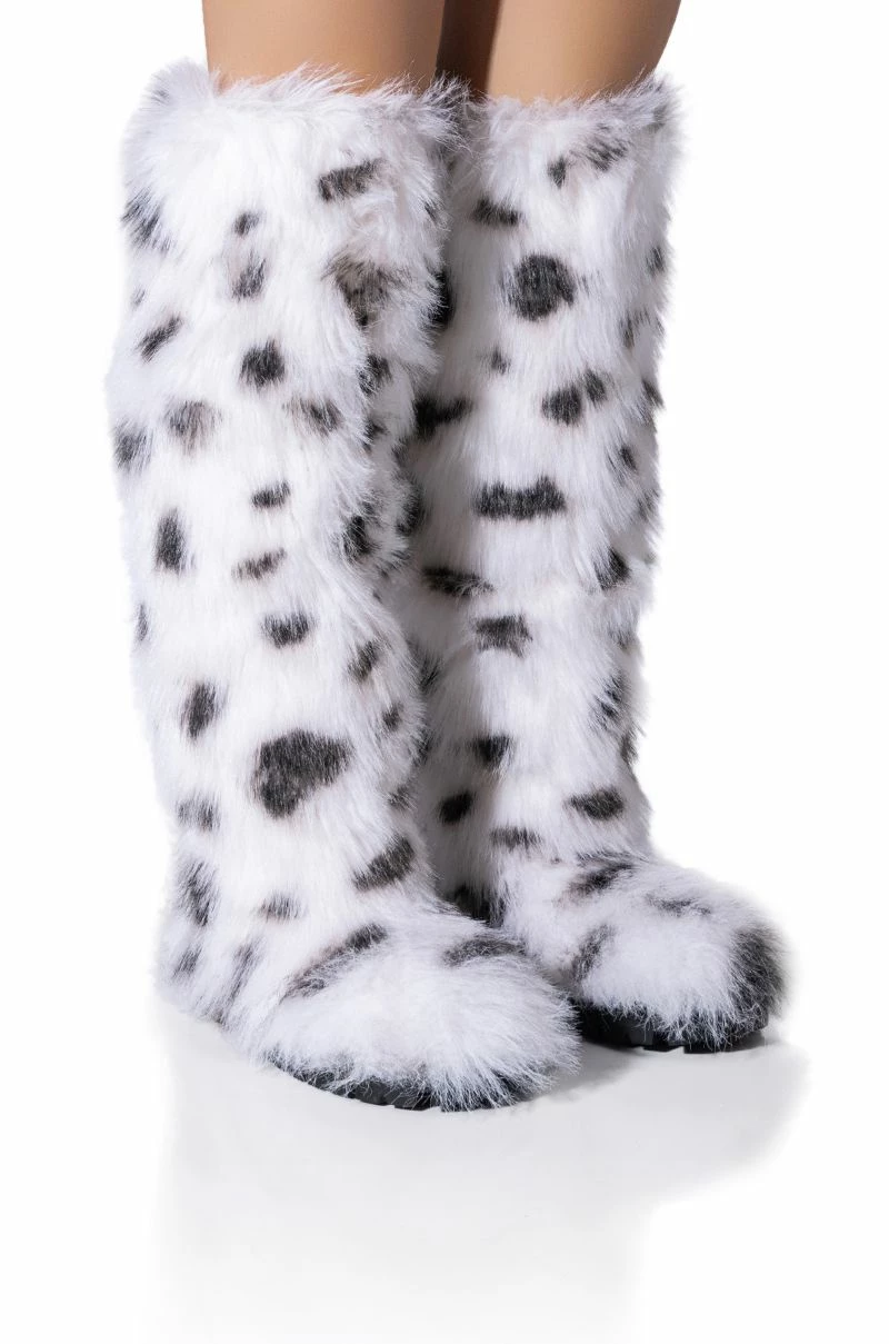 AZALEA WANG TUNDRA FURRY OVER THE KNEE BOOTS IN MULTI 3 AZALEA WANG TUNDRA FURRY OVER THE KNEE BOOTS IN MULTI