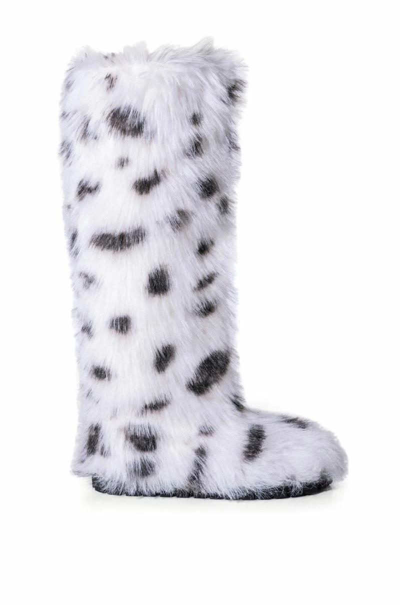 AZALEA WANG TUNDRA FURRY OVER THE KNEE BOOTS IN MULTI 4 AZALEA WANG TUNDRA FURRY OVER THE KNEE BOOTS IN MULTI - Image 2
