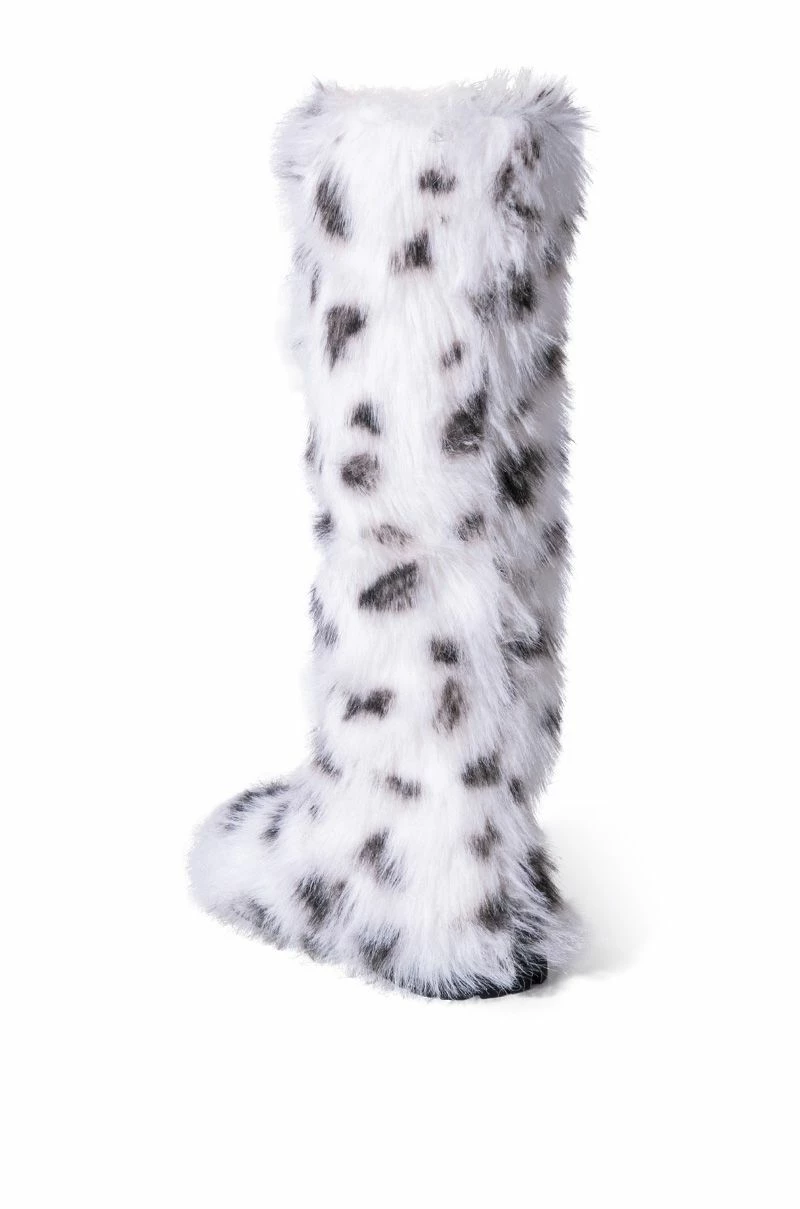 AZALEA WANG TUNDRA FURRY OVER THE KNEE BOOTS IN MULTI 6 AZALEA WANG TUNDRA FURRY OVER THE KNEE BOOTS IN MULTI - Image 4