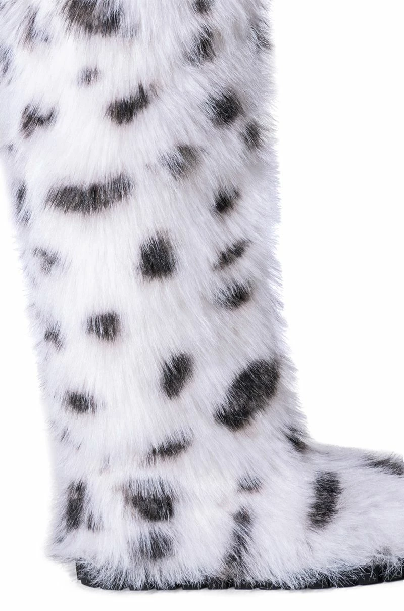 AZALEA WANG TUNDRA FURRY OVER THE KNEE BOOTS IN MULTI 7 AZALEA WANG TUNDRA FURRY OVER THE KNEE BOOTS IN MULTI - Image 5