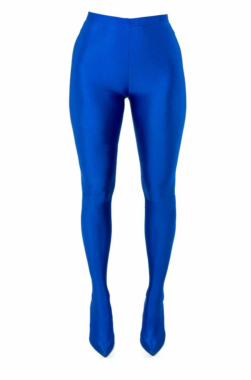 AZALEA WANG STAR STRETCH STILETTO PANT BOOT IN BLUE 8 AZALEA WANG STAR STRETCH STILETTO PANT BOOT IN BLUE - Image 6