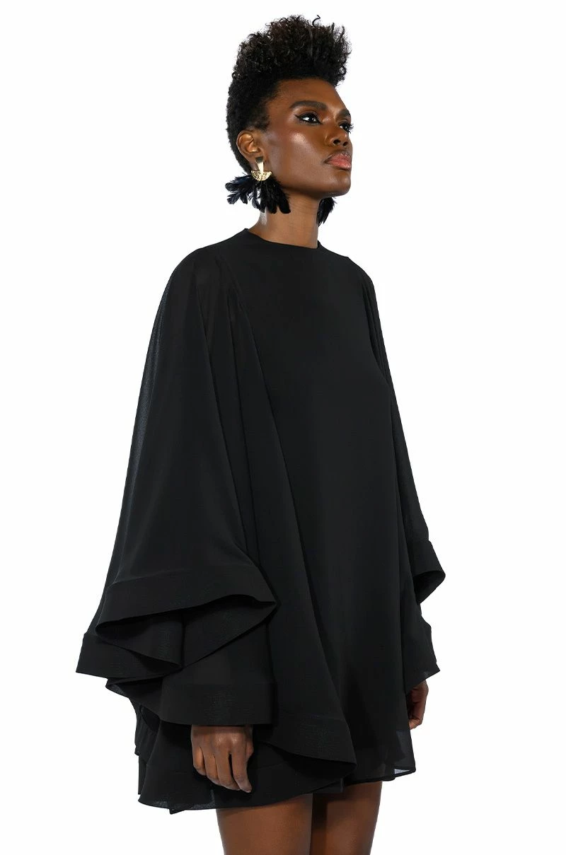 BAD ROMANCE RELAXED DRAPE MINI DRESS 6 BAD ROMANCE RELAXED DRAPE MINI DRESS - Image 4