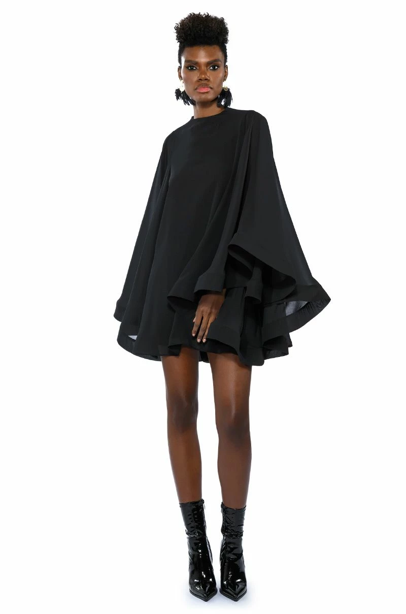 BAD ROMANCE RELAXED DRAPE MINI DRESS 7 BAD ROMANCE RELAXED DRAPE MINI DRESS - Image 5