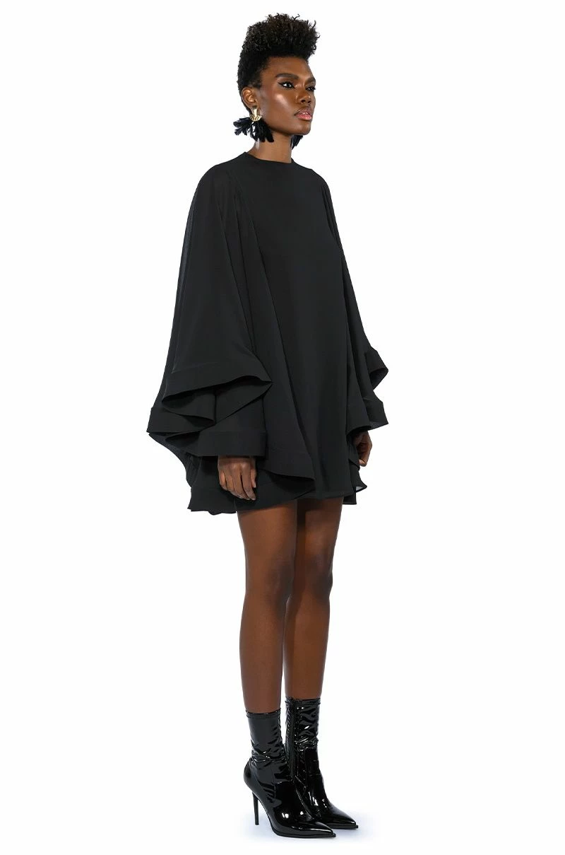 BAD ROMANCE RELAXED DRAPE MINI DRESS 9 BAD ROMANCE RELAXED DRAPE MINI DRESS - Image 7