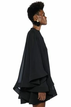 BAD ROMANCE RELAXED DRAPE MINI DRESS 19 BAD ROMANCE RELAXED DRAPE MINI DRESS -AKIRA Sales Shop bad romance relaxed drape mini dress black 8 8