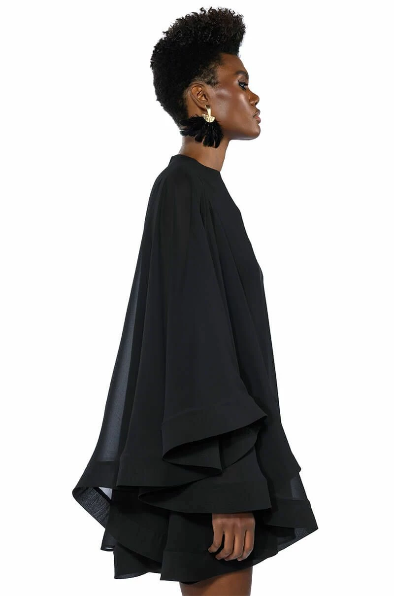 BAD ROMANCE RELAXED DRAPE MINI DRESS 10 BAD ROMANCE RELAXED DRAPE MINI DRESS - Image 8