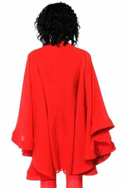 BAD ROMANCE RELAXED DRAPE MINI DRESS -AKIRA Sales Shop bad romance relaxed drape mini dress red 15 15