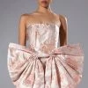 BAROQUE LOVE AFFAIR CORSET BOW MINI DRESS 2 BAROQUE LOVE AFFAIR CORSET BOW MINI DRESS -AKIRA Sales Shop baroque love affair corset bow mini dress blush 1 1