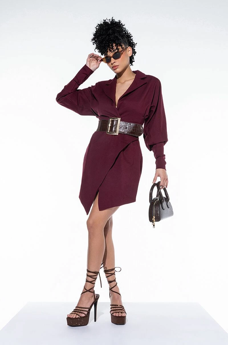 BEA ALERT STRETCH BLAZER DRESS - Image 2