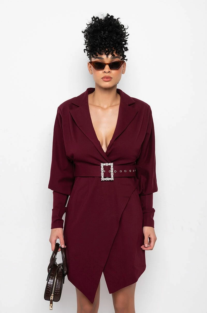 BEA ALERT STRETCH BLAZER DRESS - Image 3