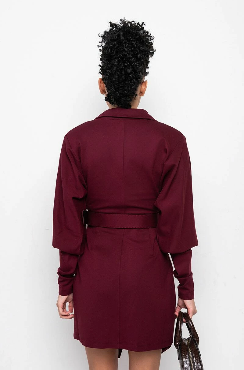 BEA ALERT STRETCH BLAZER DRESS - Image 5