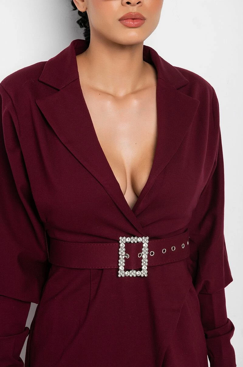 BEA ALERT STRETCH BLAZER DRESS - Image 6