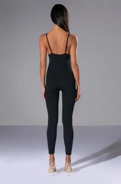BETTER THAN ANYTHING STRUCTURED BUST CATSUIT -AKIRA Sales Shop better than anything structured bust catsuit black 5 5