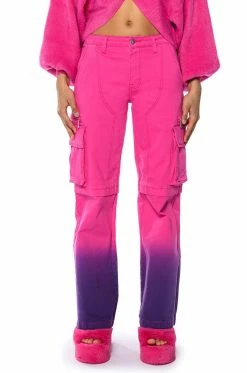 CANDY DREAMS RELAXED CARGO JEANS