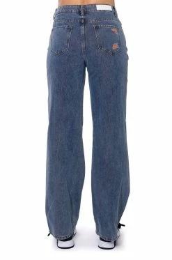 CAREFREE DISTRESSED COLOR RELAXED FIT JEANS 16 CAREFREE DISTRESSED COLOR RELAXED FIT JEANS -AKIRA Sales Shop carefree distressed color relaxed fit jeans medium blue denim 7 7