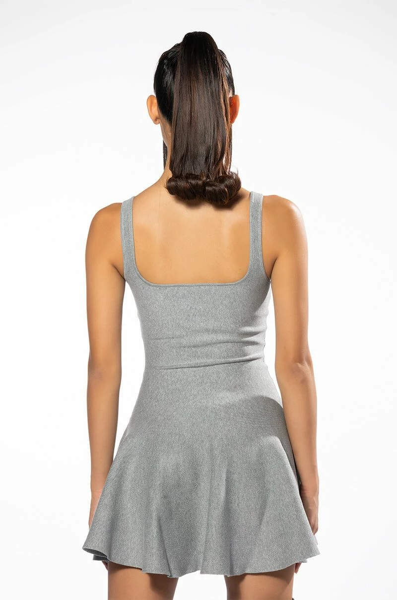 CAUGHT UP FIT AND FLARE MINI DRESS 9 CAUGHT UP FIT AND FLARE MINI DRESS - Image 7