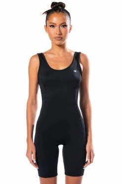 CHAMPION BODYCON ALL-IN-ONE ROMPER 12 CHAMPION BODYCON ALL-IN-ONE ROMPER -AKIRA Sales Shop champion bodycon all in one romper black 4 4