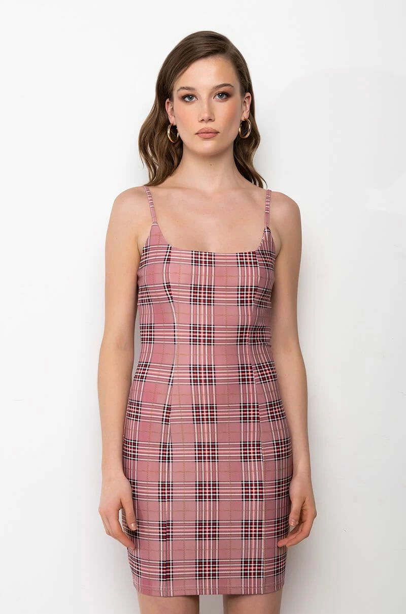 CLUELESS VIBES MINI TANK DRESS - Image 3