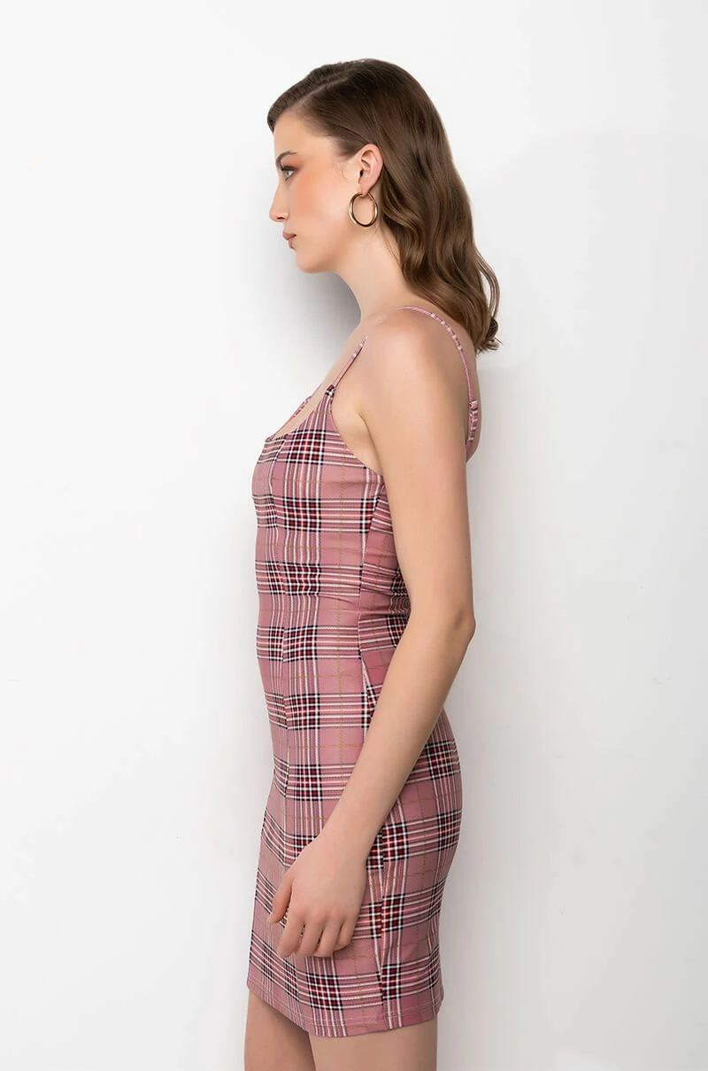 CLUELESS VIBES MINI TANK DRESS - Image 4