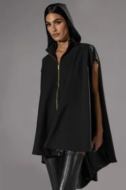 DIDYME CAPE DRESS 16 DIDYME CAPE DRESS -AKIRA Sales Shop didyme cape dress black 2 2 c1