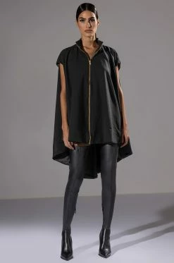 DIDYME CAPE DRESS 17 DIDYME CAPE DRESS -AKIRA Sales Shop didyme cape dress black 3 3 c1
