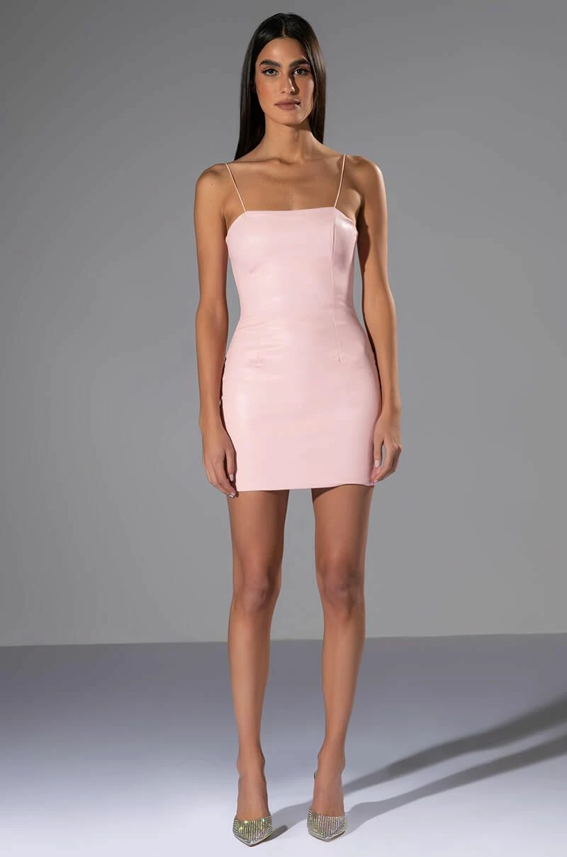 EVERLIE EVERY NIGHT MINI DRESS IN PINK 5 EVERLIE EVERY NIGHT MINI DRESS IN PINK - Image 3