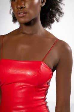 EVERLIE EVERY NIGHT MINI DRESS IN RED 13 EVERLIE EVERY NIGHT MINI DRESS IN RED -AKIRA Sales Shop everlie every night mini dress in red red 6 6