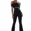 HEY THERE BANDAGE JUMPSUIT WITH CUT OUT -AKIRA Sales Shop hey there bandage jumpsuit with cut out black 1 1