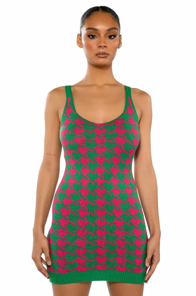 HIGHER LOVE KNIT MINI DRESS - Image 2