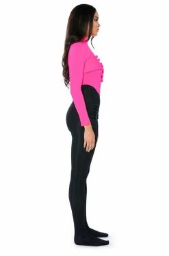 HOLD ON LONG SLEEVE JUMPSUIT