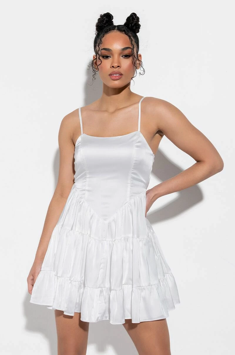 IN THE MOMENT FIT AND FLARE MINI DRESS 3 IN THE MOMENT FIT AND FLARE MINI DRESS
