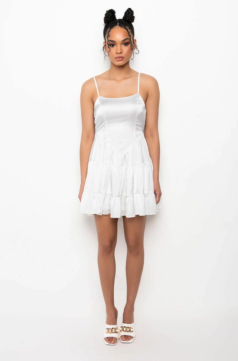 IN THE MOMENT FIT AND FLARE MINI DRESS 9 IN THE MOMENT FIT AND FLARE MINI DRESS - Image 7