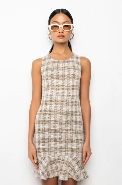IN YOUR DREAMS MINI DRESS 11 IN YOUR DREAMS MINI DRESS -AKIRA Sales Shop in your dreams mini dress brown multi 3 3