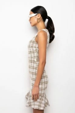 IN YOUR DREAMS MINI DRESS 12 IN YOUR DREAMS MINI DRESS -AKIRA Sales Shop in your dreams mini dress brown multi 4 4