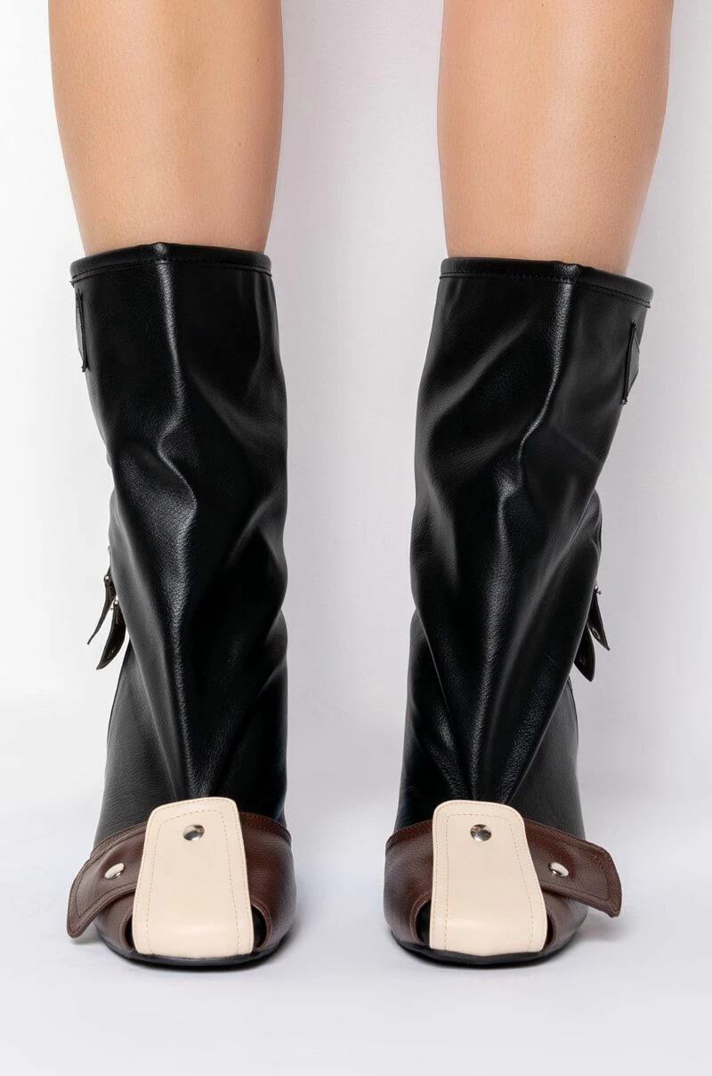 ITS A LOOK MULTI COLORED CHUNKY BOOTIE - Image 3