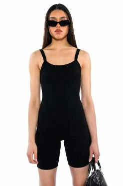 JENNA CLASSIC SCOOP BACK ROMPER