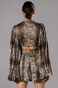 LETS RUN AWAY LONG SLEEVE ROMPER -AKIRA Sales Shop lets run away long sleeve romper taupe 5 5