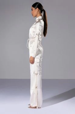 LISTEN UP UTILITY JUMPSUIT 13 LISTEN UP UTILITY JUMPSUIT -AKIRA Sales Shop listen up utility jumpsuit champagne 5 5