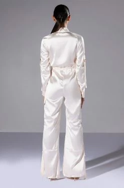 LISTEN UP UTILITY JUMPSUIT 14 LISTEN UP UTILITY JUMPSUIT -AKIRA Sales Shop listen up utility jumpsuit champagne 6 6