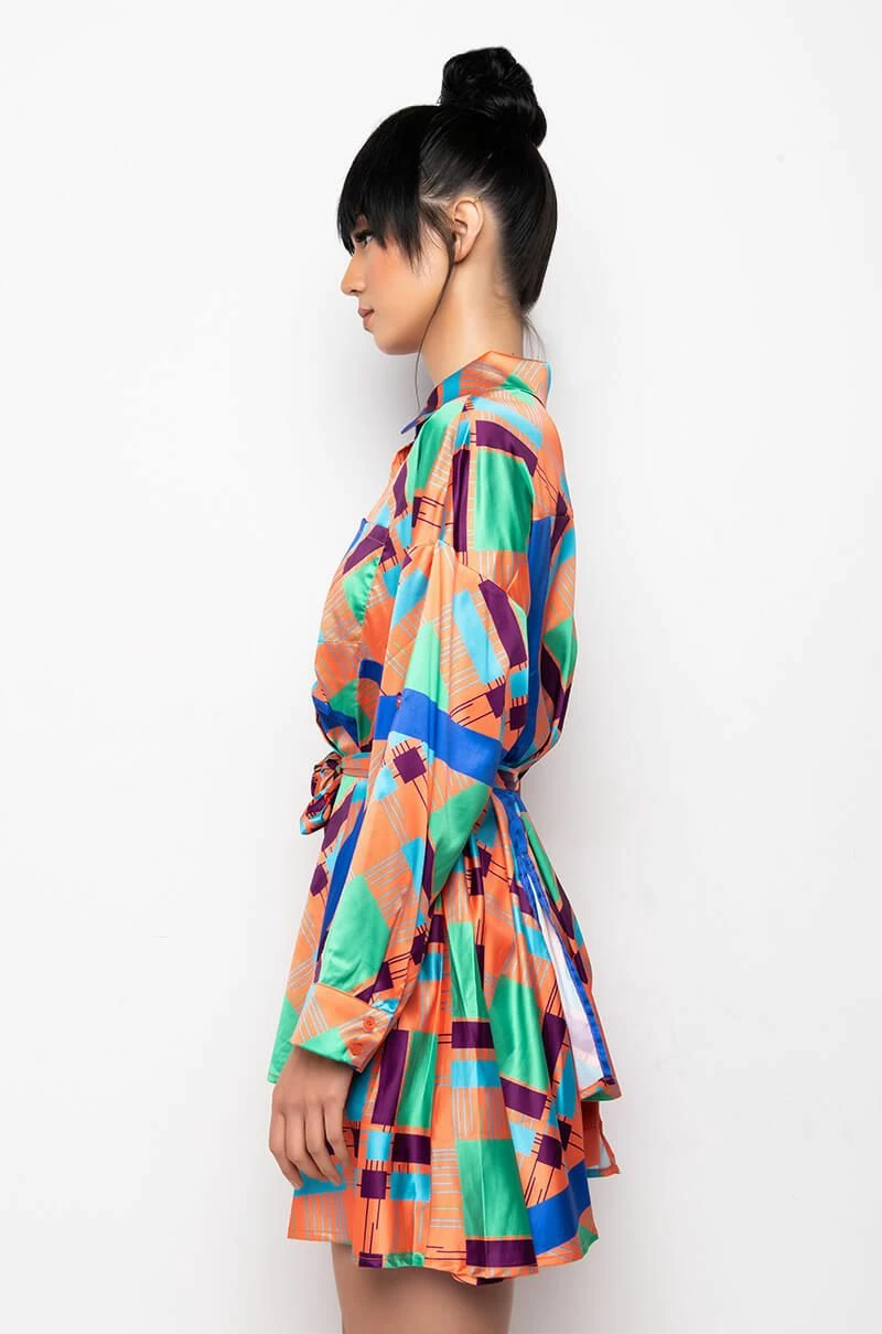 LIVE IT UP BUTTON UP MINI DRESS 6 LIVE IT UP BUTTON UP MINI DRESS - Image 4